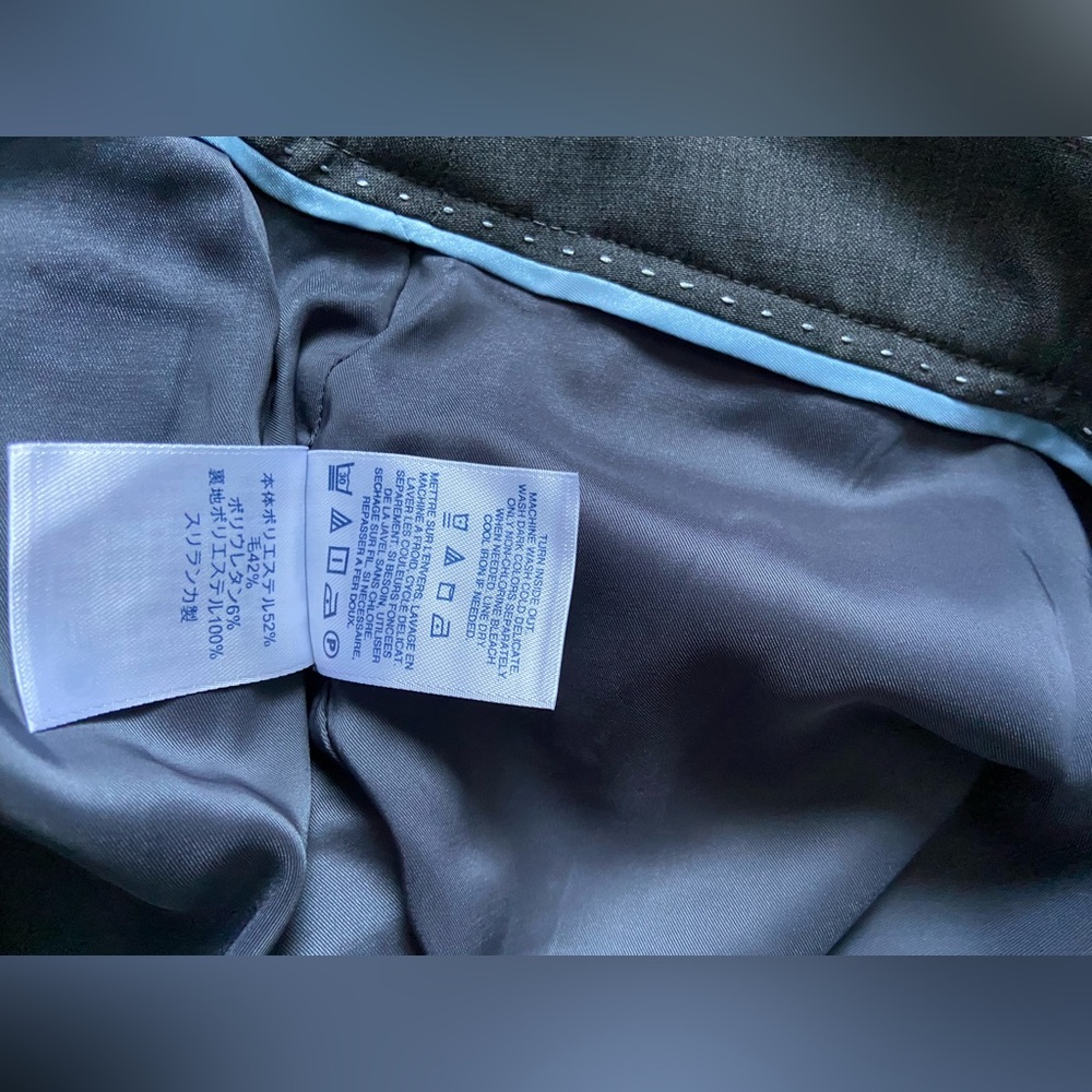 Lands End Dress Pants Charcoal Gray Size 4P NWT! - Picture 7 of 9